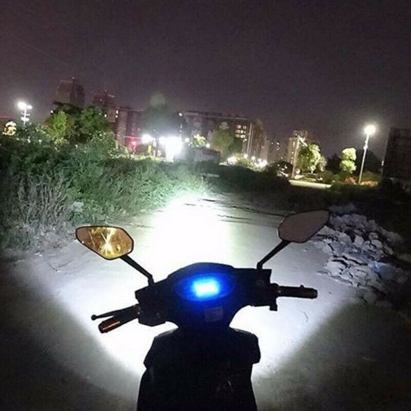 Motorcycle Headlight Spot Light 15 LED 1000LM Motos ATV UTV Scooter LightingBDA