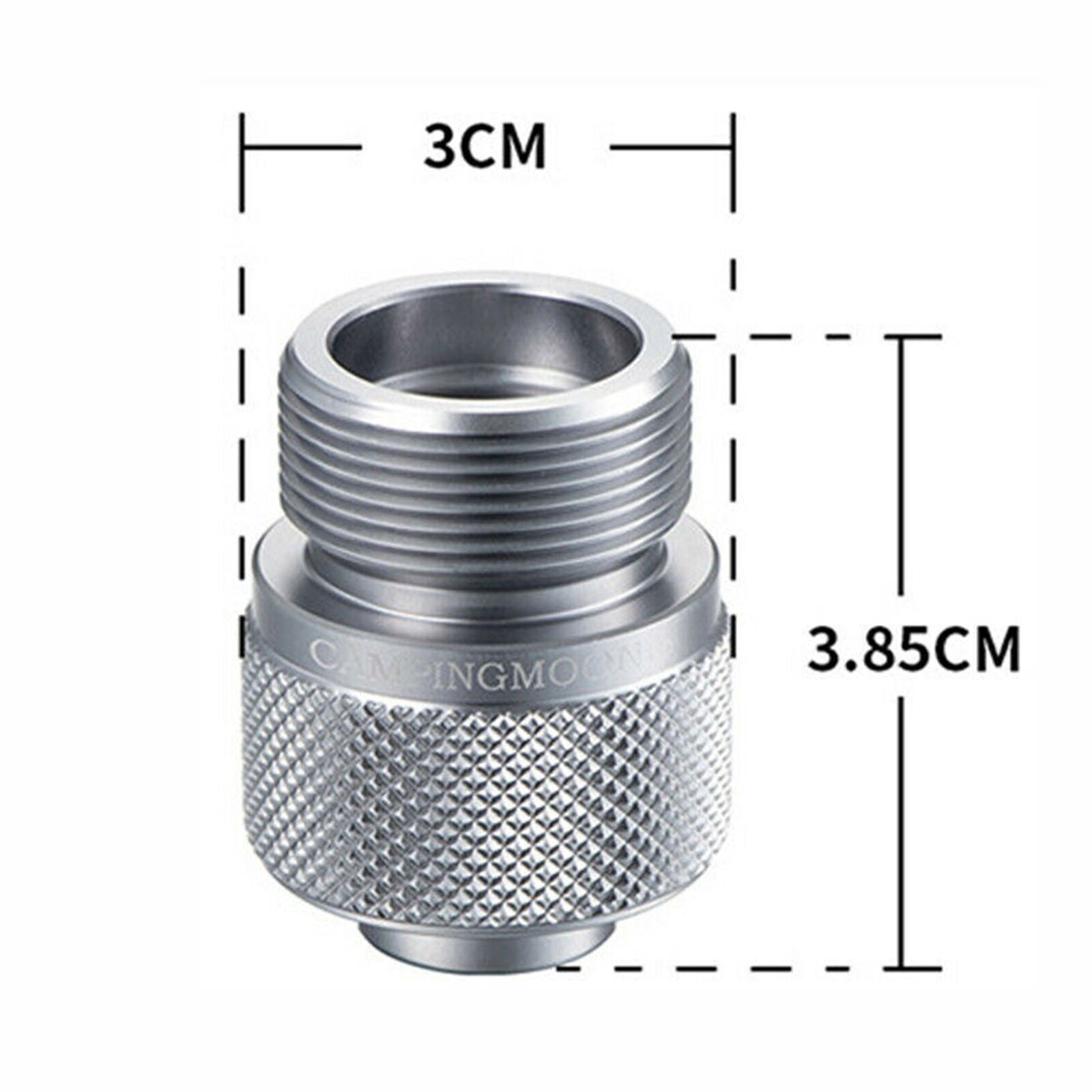 1* Gas bottle adapter camping stove outdoor converter nozzle burner gas cylinder
