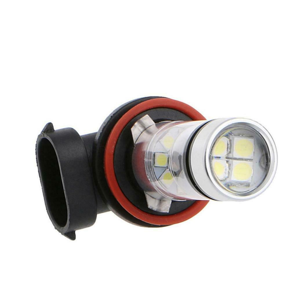 2x Aluminum Alloy Housing H11 H8 H9 20LED Daytime Fog Driving Light Ice Blue