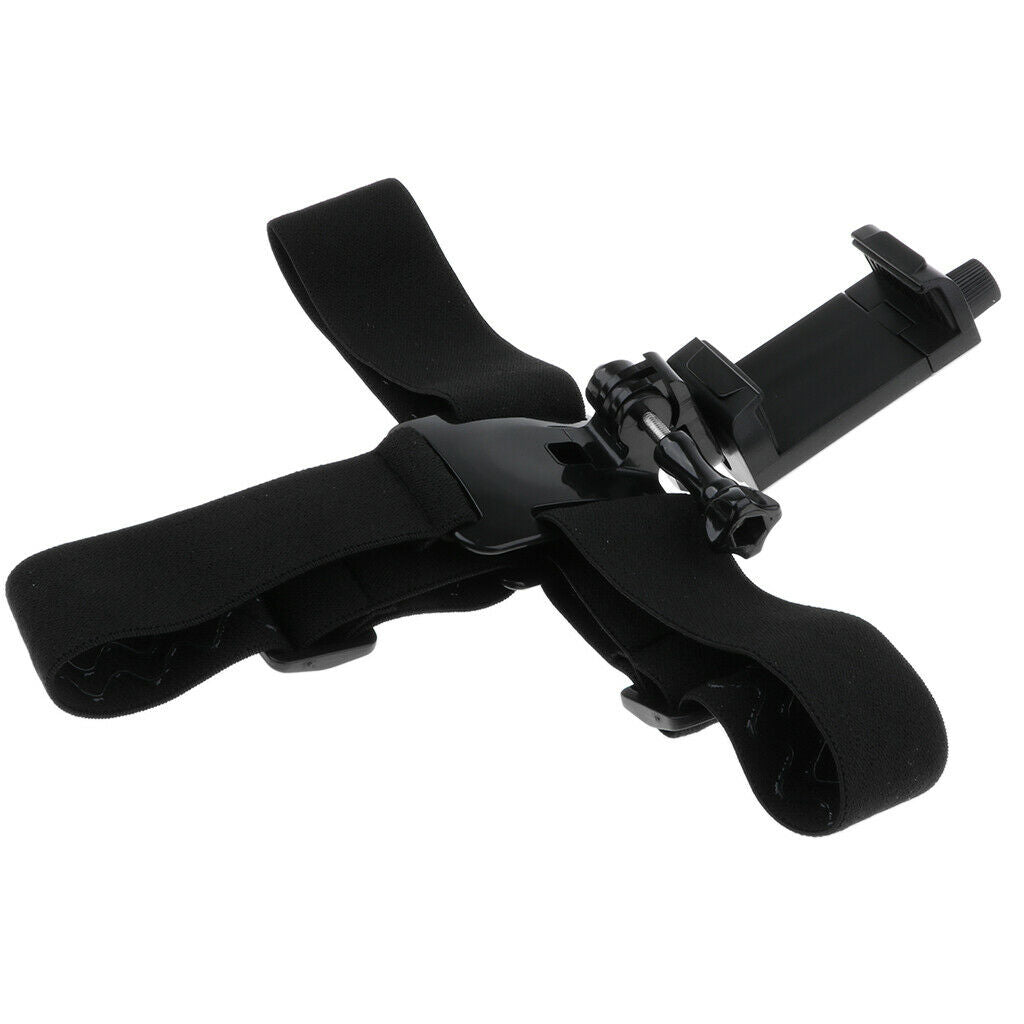 Head Strap Headband Phone Clip Holder for Smartphones