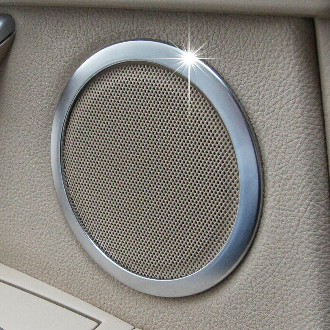4pcs Interior Door Stereo Speaker Trim Cover Fit for BMW 3 Series F30 328 An