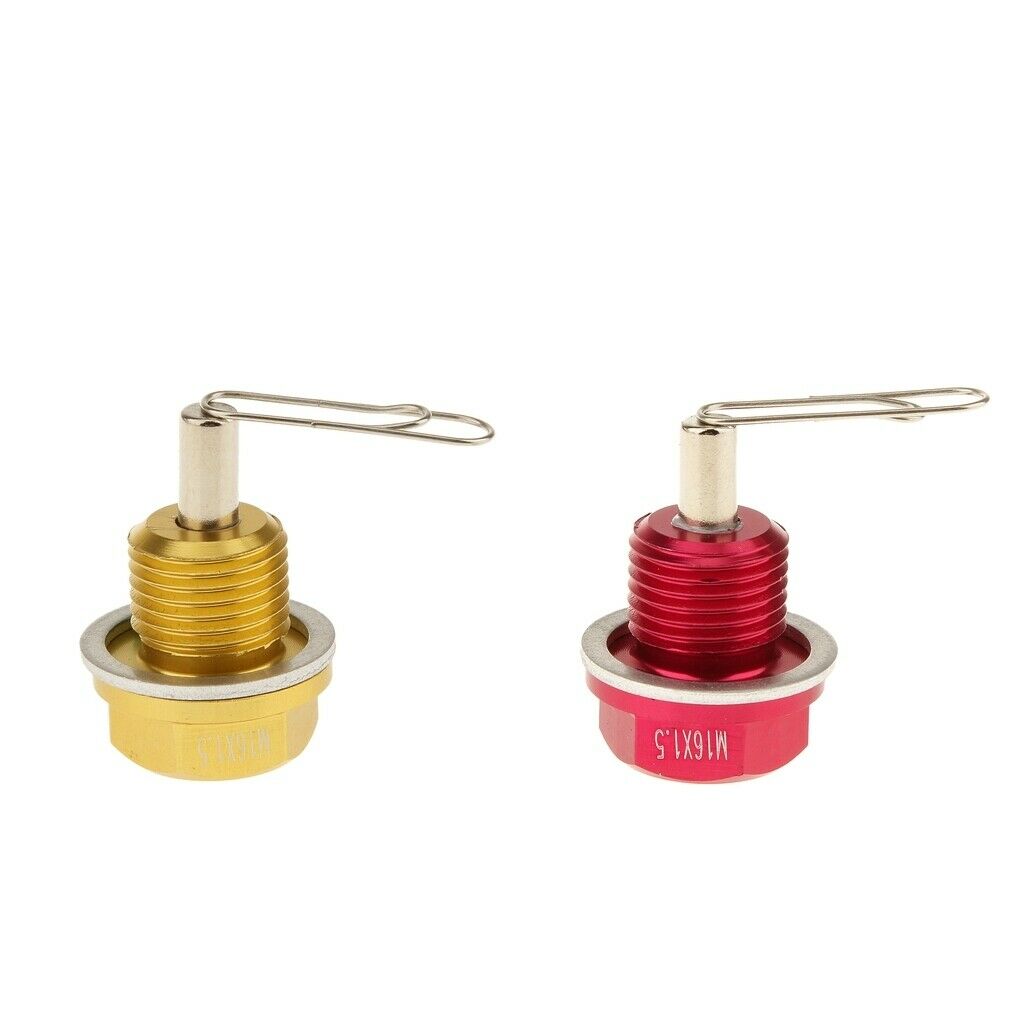 X1.5mm Magnetic Oil Drain Plug for Cars, Oil Change Drain Plug, Aftermarket