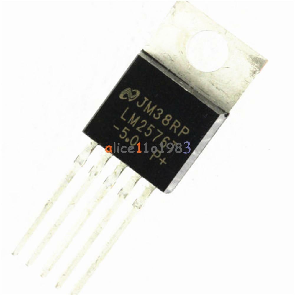 10PCS LM2576T-5.0 LM2576 IC REG BUCK 5.0V 3A TO220-5