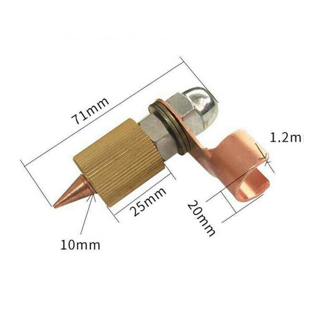 Auto Body Detection Repair Tools Stud Earth Ground Connector for Welding Machine