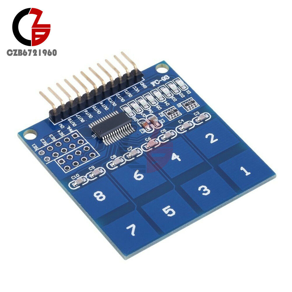 TTP226 8 Channel Digital Capacitive Switch Touch Sensor Module for arduino