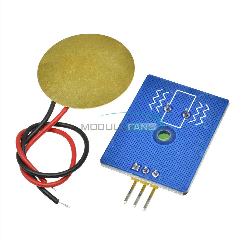 Analog Ceramic Vibration Sensor Module Piezoelectricity for Arduino UNO Rev3