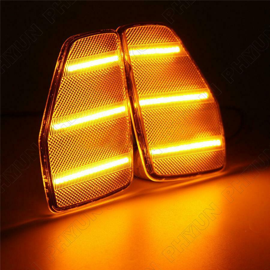 2x Side Marker Corner Parking Lights For 2006-10 Hummer H3 Alpha/X/Championship