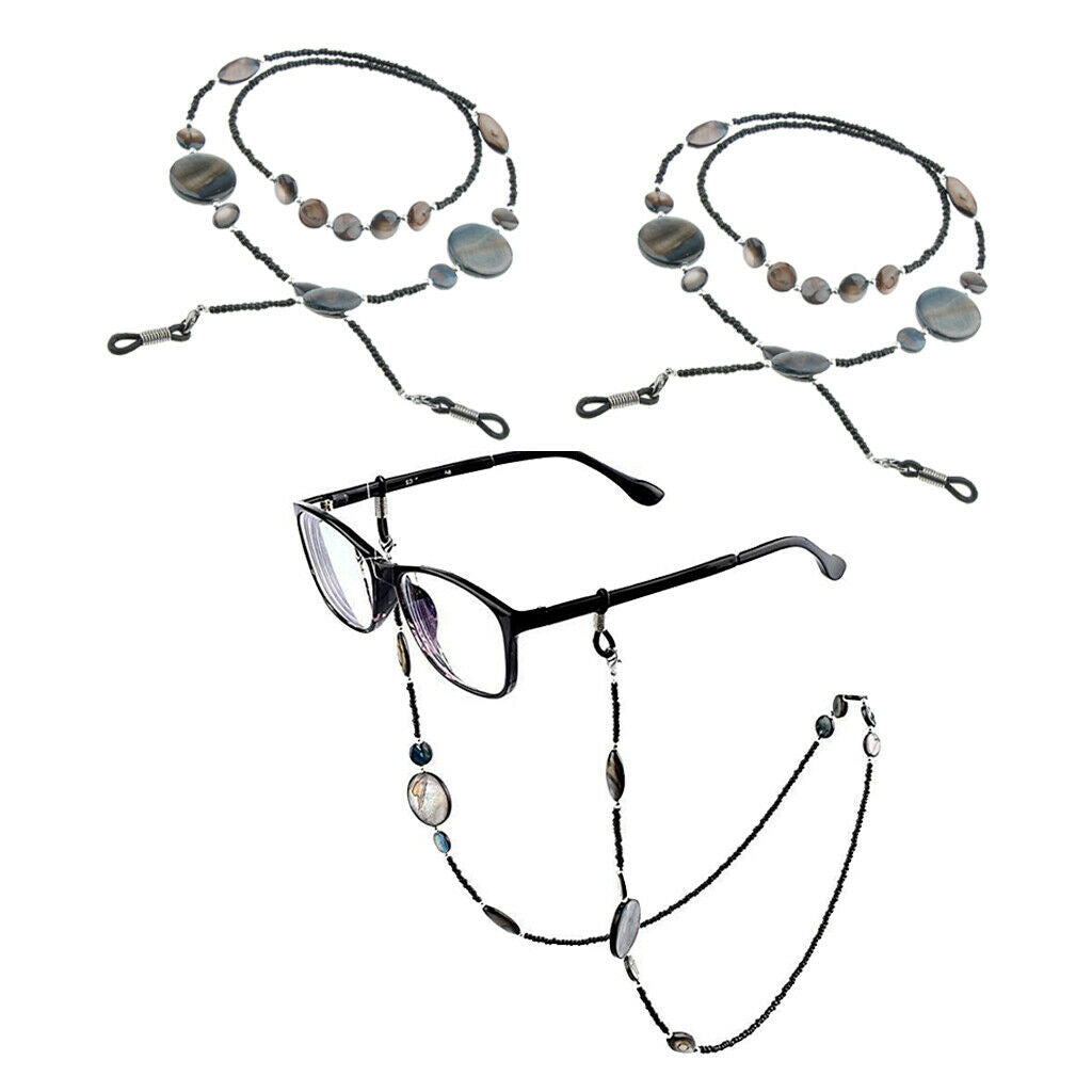 2X Anti Slip Spectacles Sports Strap Cord Eyeglass Sunglass Rope Retainers