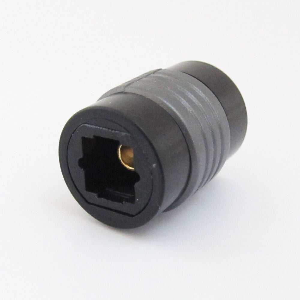 1pc Optical TosLink Coupler Digital Audio Fiber Optic Female Extension Adapter