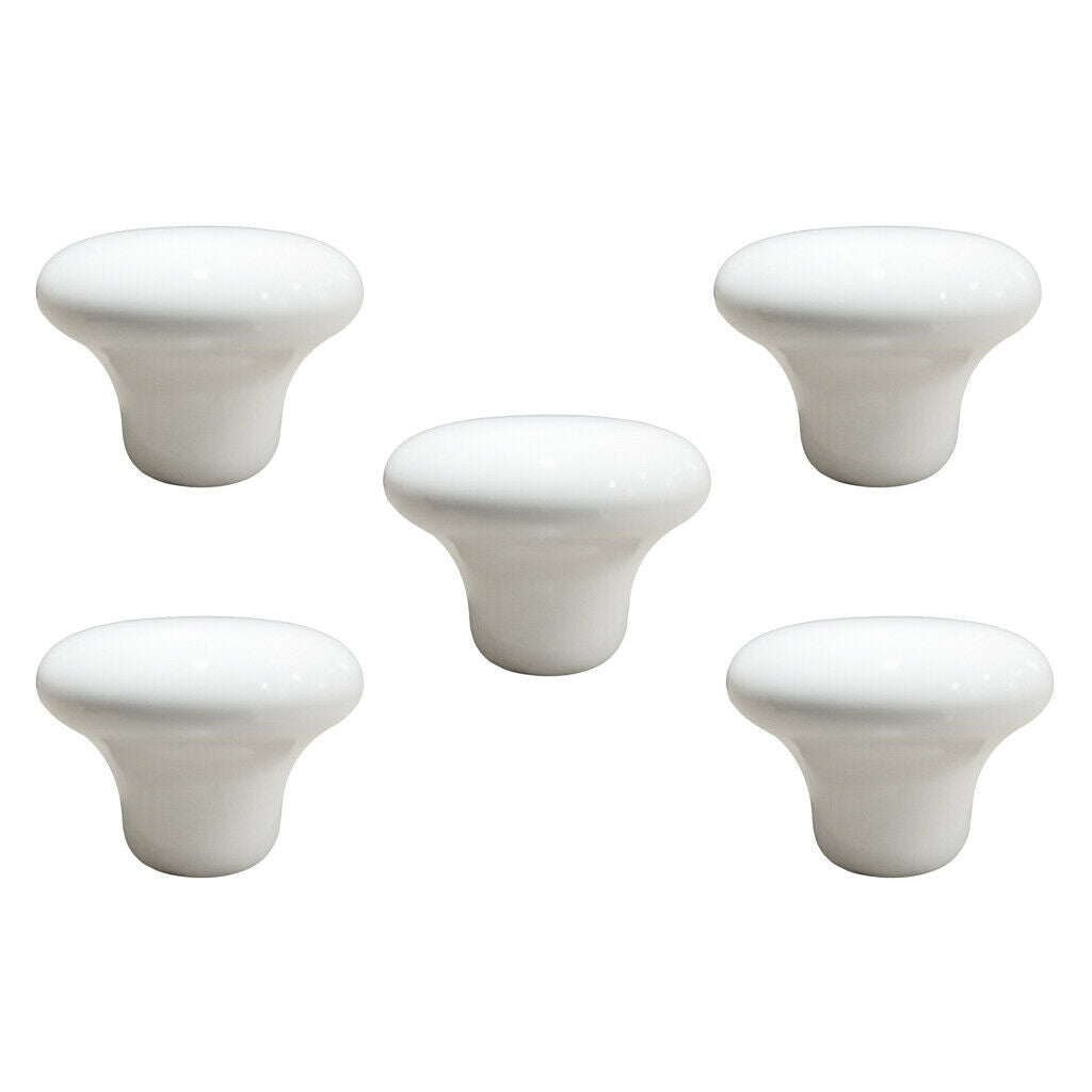 5pcs Cabinet Knobs Dresser Drawer Pulls Closet Cupboard Handles Wardrobe Pulls