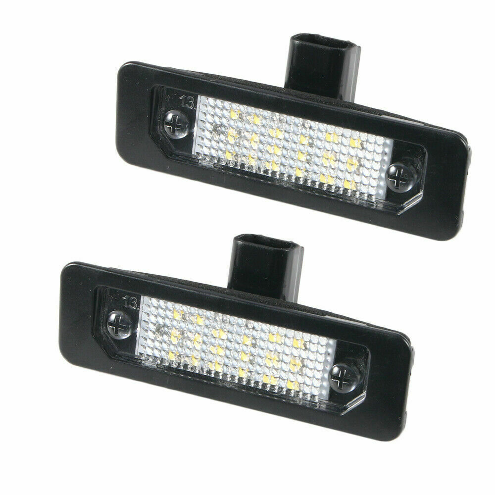 2x LED Rear Number License Plate Light For Ford Mustang Focus Fusion Lincoln NEW