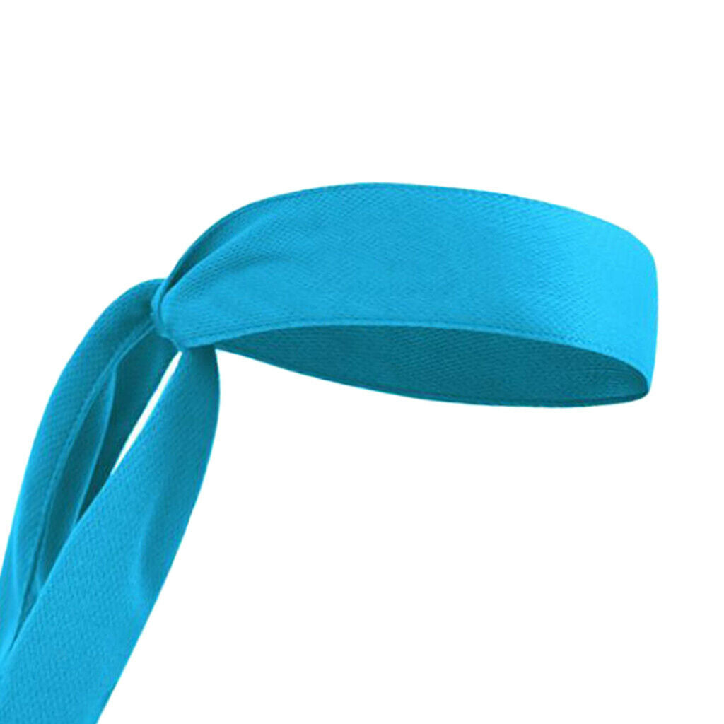 3x Fashion Stretch Sweatband Hairband for Tennis Fitness Gym Basketball