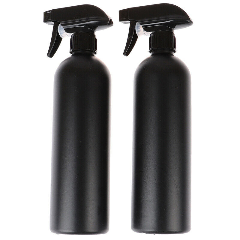 2x 500ml Plastic Black Trigger Bottle Car Cleaning Spray Multi-function B.l8