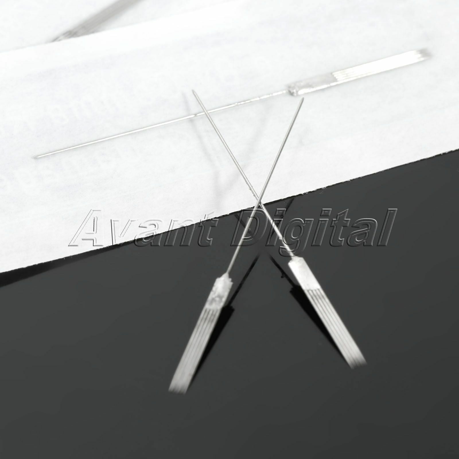 100pc 49.5mm tattoo permanent makeup machine pen needle for eyebrow lip set kit