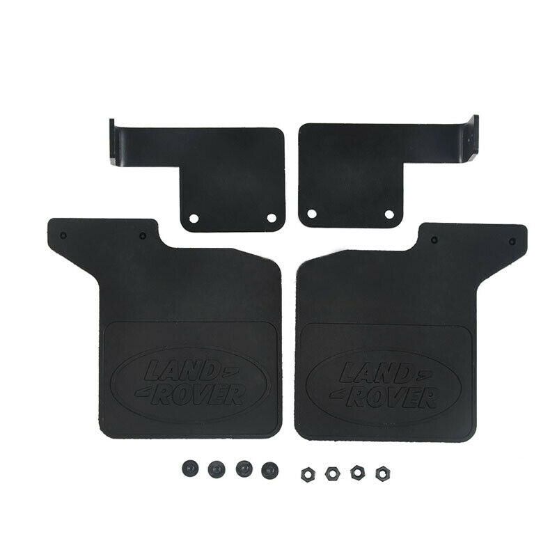 Front Rear Rubber Fender Mud Flaps for 1/10 RC Crawler Car Traxxas TRX4 Defender