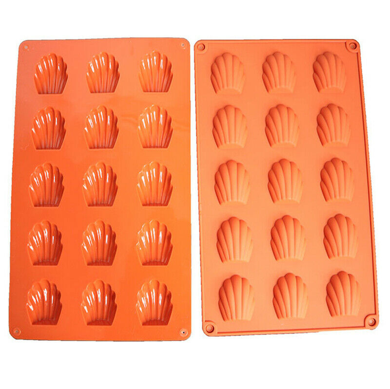 15-cavity Shell Cake Mold Homemade Baking Biscuit Mold Chocolate Mold To.l8