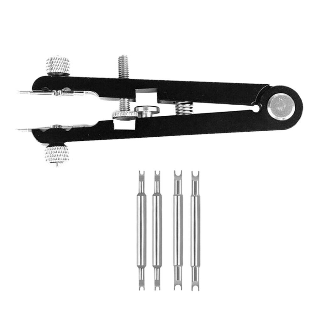 Anti-rust Watch Spring Bar Plier V Shaped Strap Replacement Remover Pins