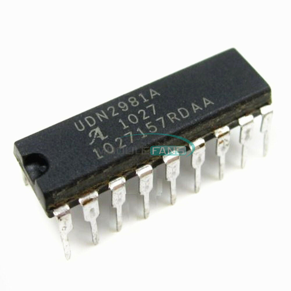 10PCS UDN2981A UDN2981 SOURCE DRIVER 8CHAN 18-DIP NEW IC