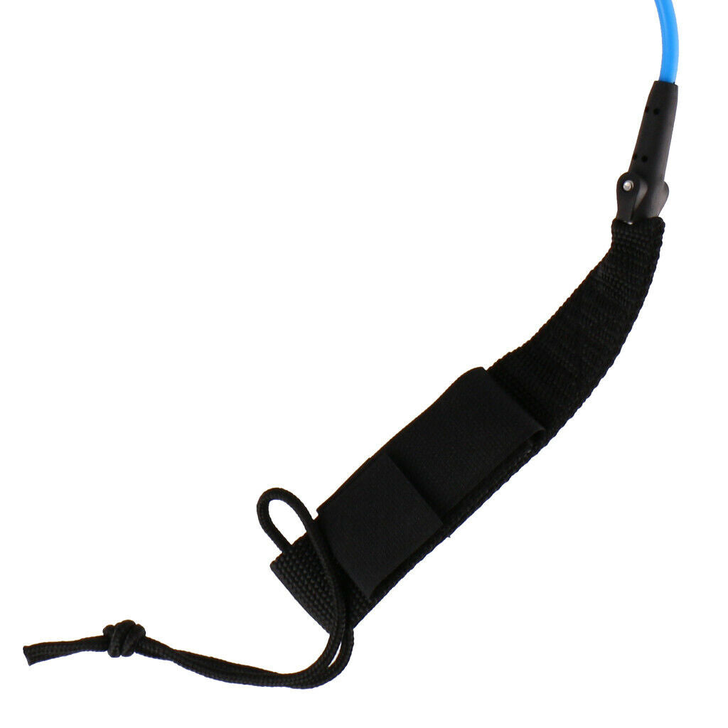 Surfboard Leash Surfing Leash String Leg Rope Cord Calf Leash 4feet Blue