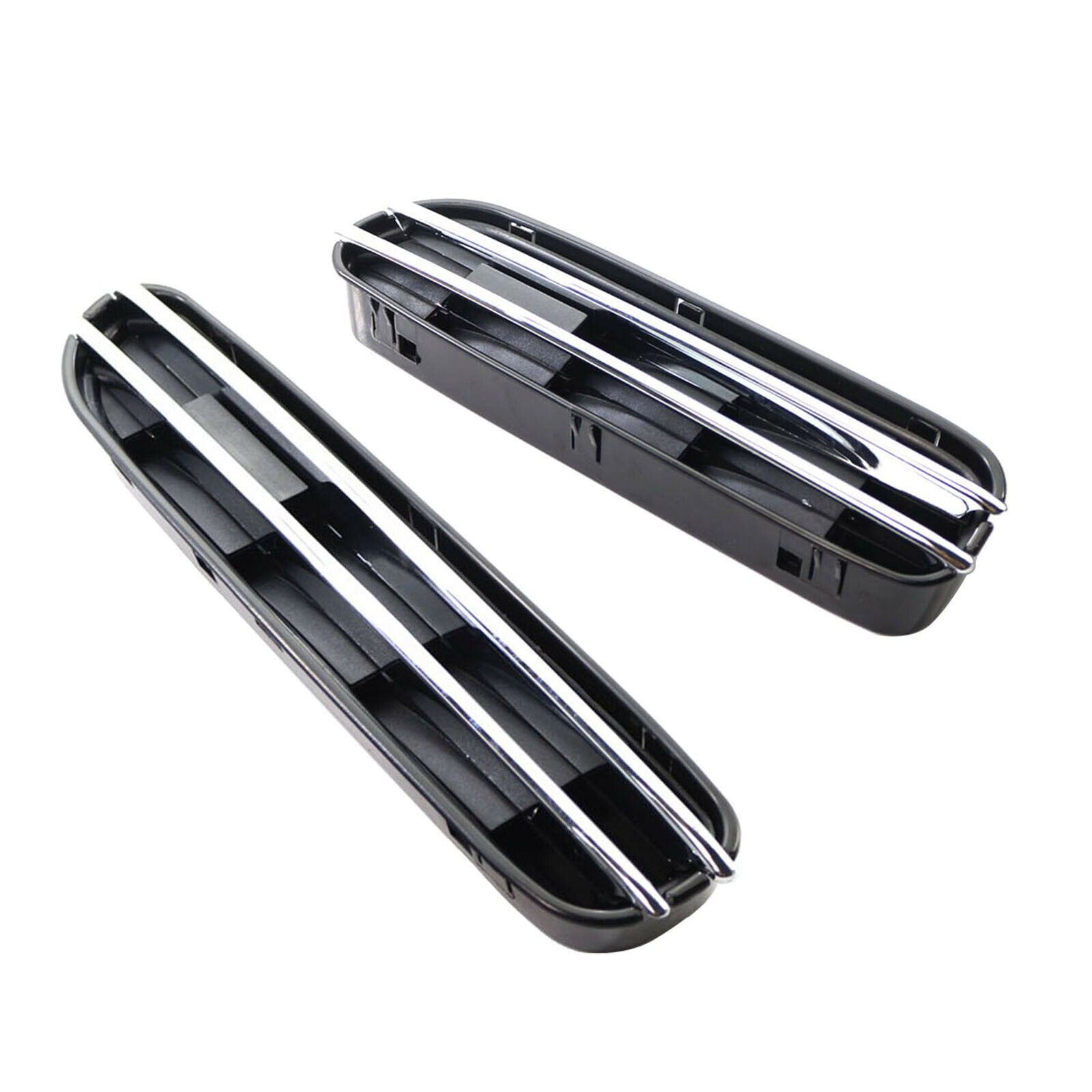 1 Pair Air Flow Vents Grilles Decor Fits for BMW E39 E60 E61 M5 2005-2010