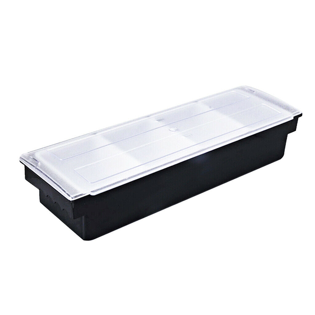 4 Compartments Server Tray Chilled Food Fruit Bar Condiment Dispenser
