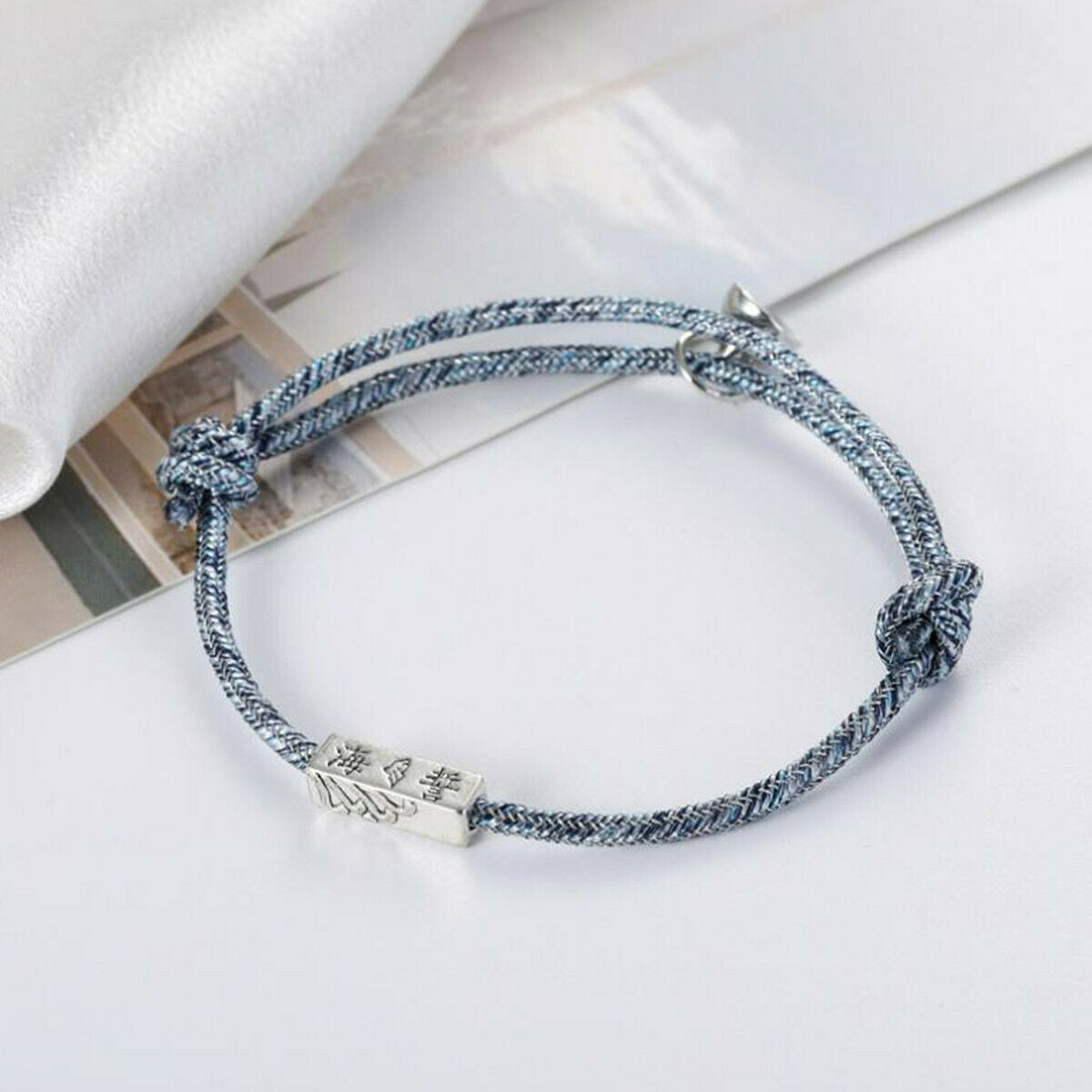 2pcs Attract Couples Bracelets Bracelet Rope Weaving Magnet Love Jewellery Gifts