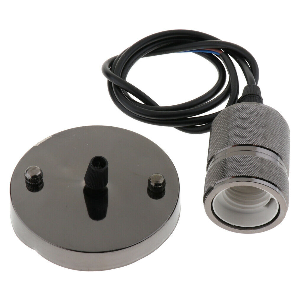 E27 Lamp Socket Light Fixture Replacement Industrial Style 110-240V 60 Watt 06