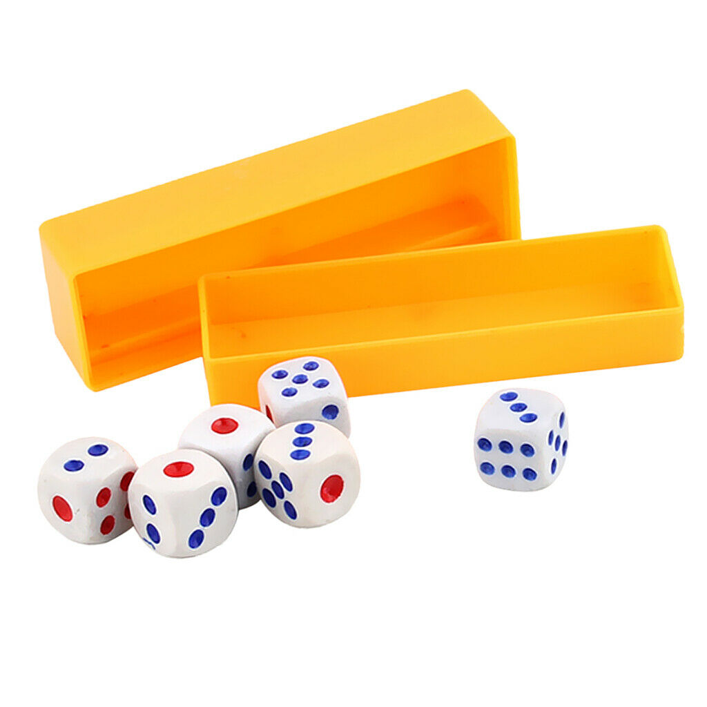 Amazing Dice Prediction Box Magic Tricks Kids Toys Props Magician Supplies -