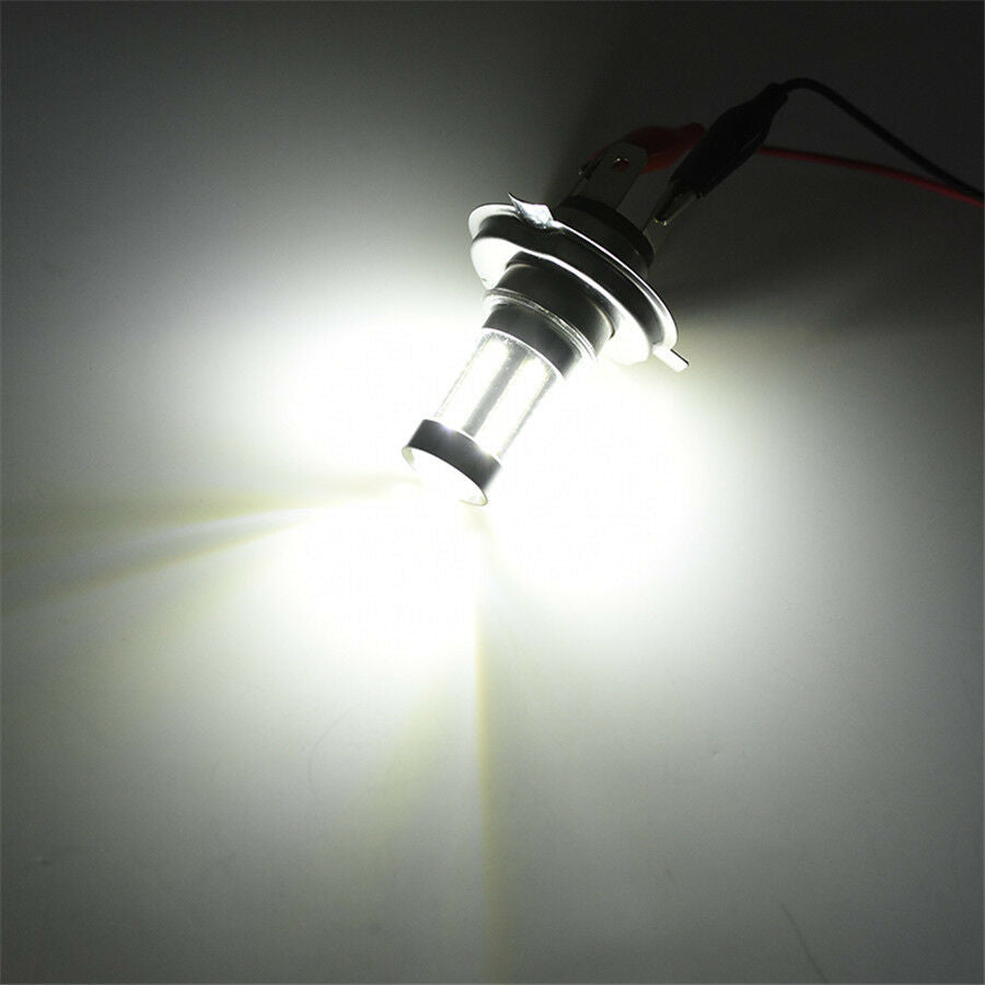 2 X H4 9003 HB2 LED Bulbs for Motorcycle Headlight DRL Fog Lamp Driving Light