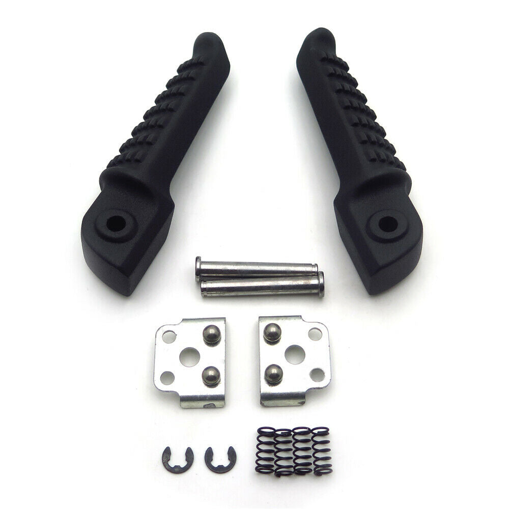 Front Rear FootPegs FOR Kawasaki ZX10R 04-11 ZX6R 03-11