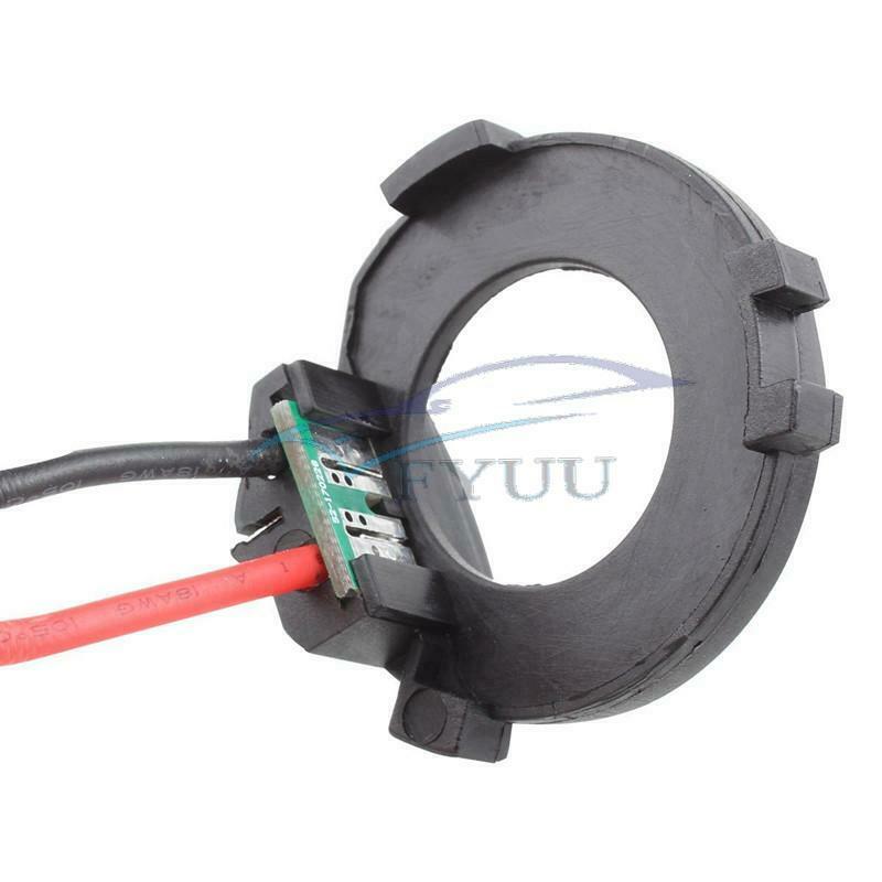2 Pcs H7 LED Headlight Bulb Holders  For MK6 MK7 JETTA Touran NOT FOR With Fans