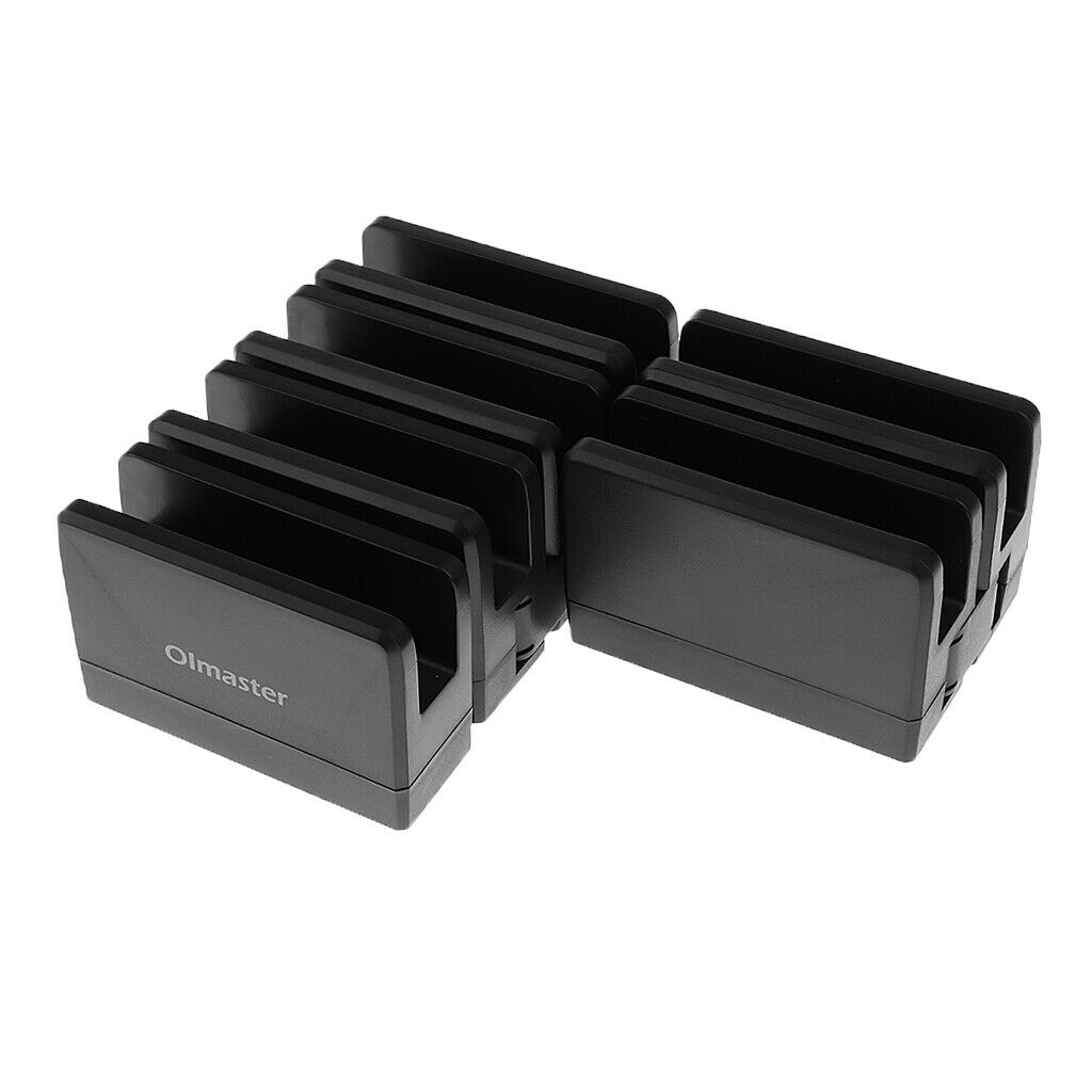 Universal Multi Device Organizer Stand Holder for Tablets Smartphones Black