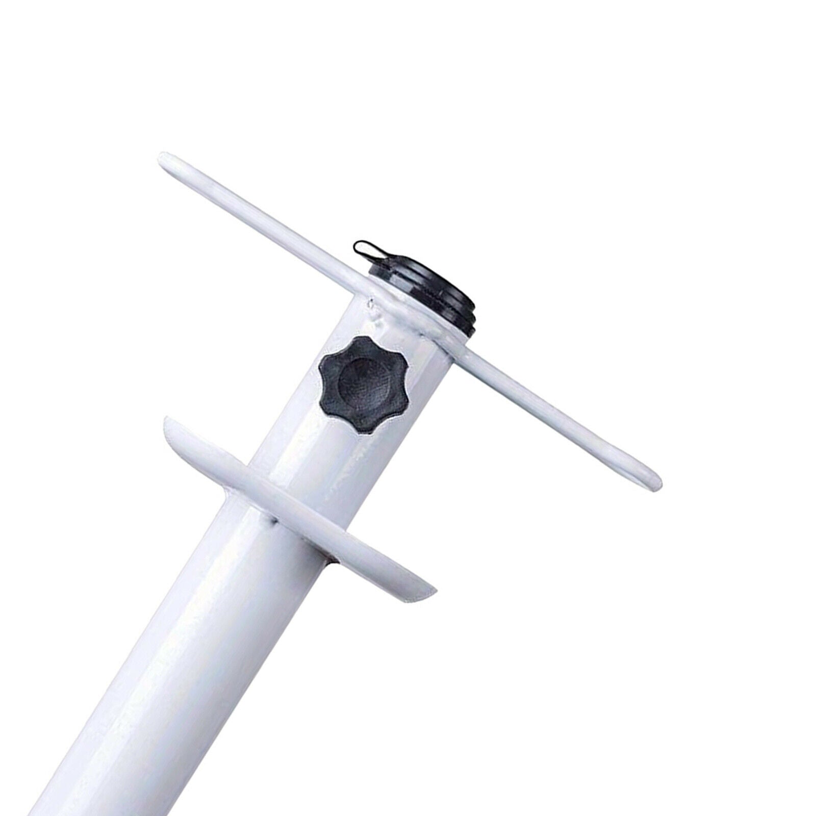 Fishing Pole Beach Umbrella Holder Anchor Spiral Stake Beach Sand Stand