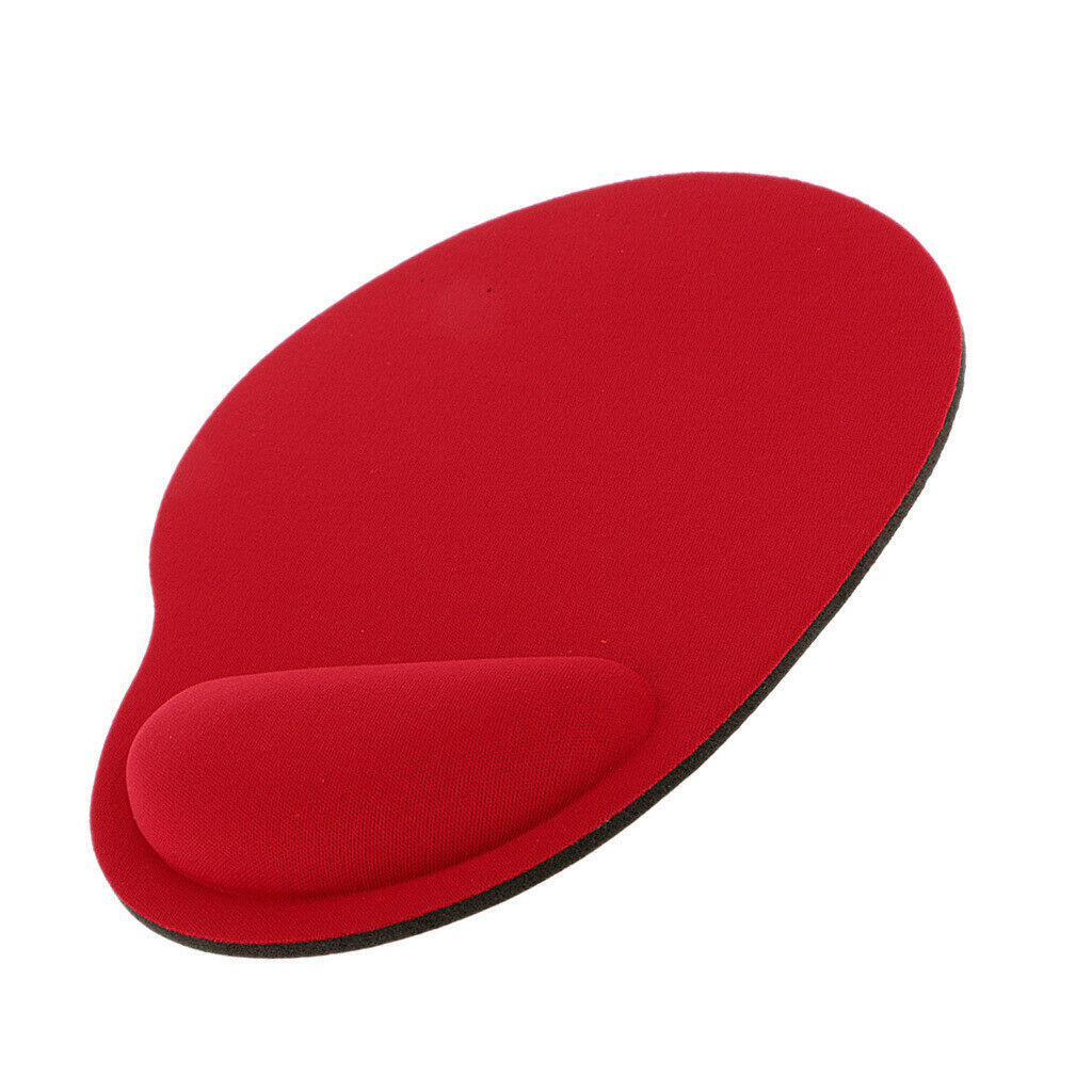 Ergonomic Mouse Pad with Wrist Rest Support, Memory Foam Non-Slip Rubber Base