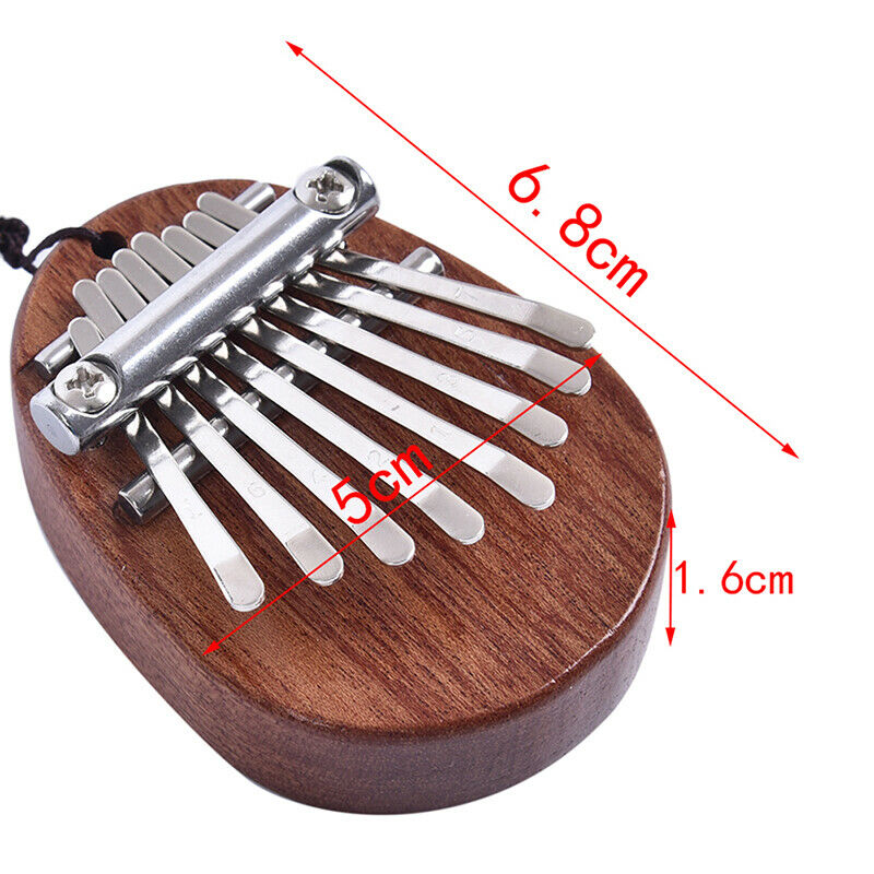 Mini Kalimba 8 Keys Thumb Piano Great Sound Finger Keyboard Musical InstrumeBDD