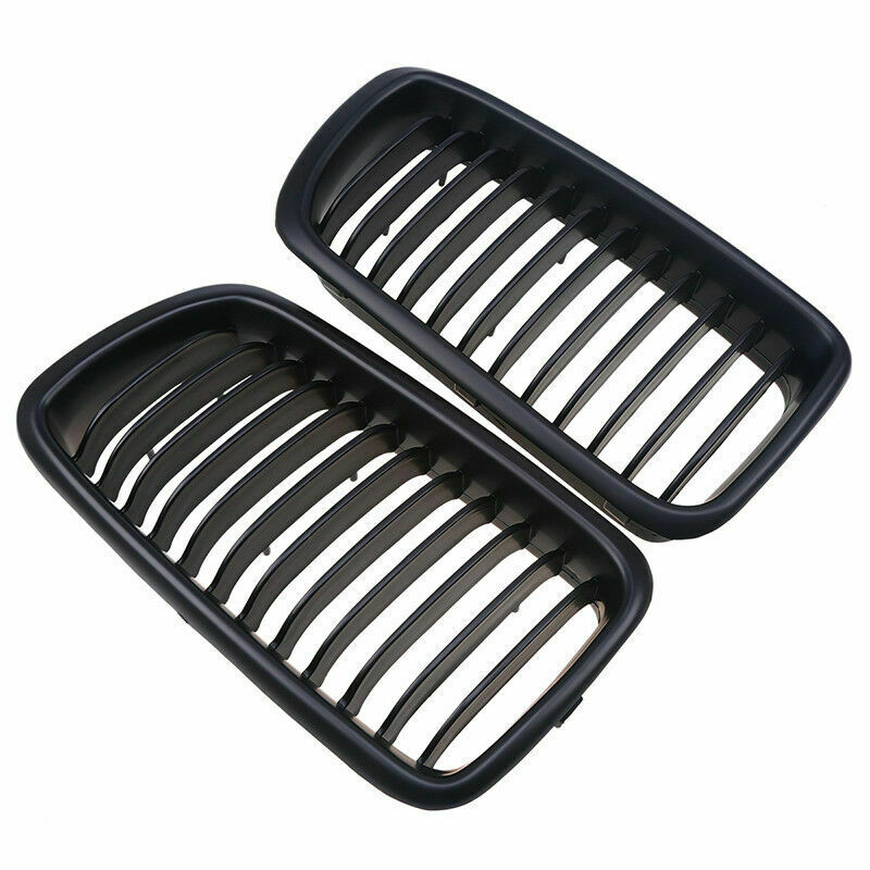 2pcs For BMW E38 740i 740iL 750iL 1995-2001 Front Bumper Kidney Grilles Grill