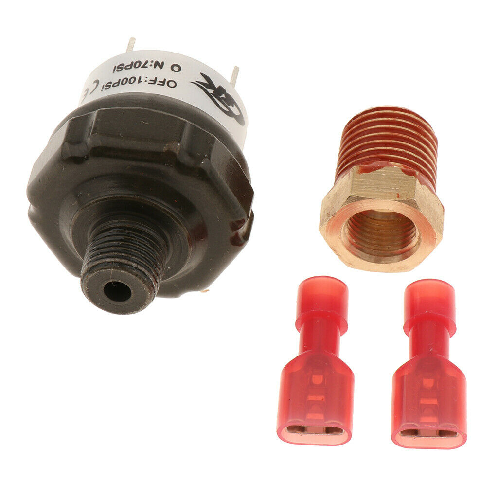 Air Compressor Pump Pressure 70-100 PSI Switch Control Valve 12V