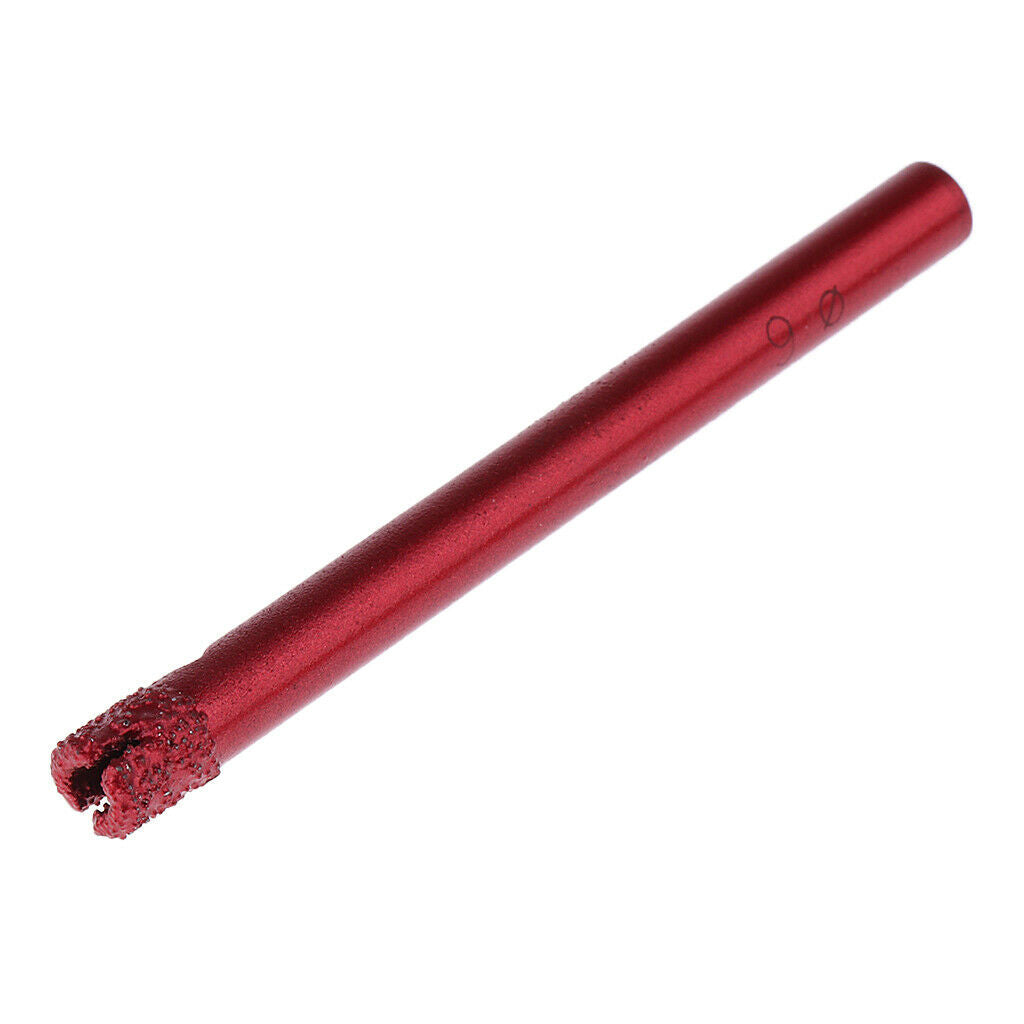 20 Pieces 6mm Diamond Drill Bit Tools for Glass Porcelain Marble Tile Stones