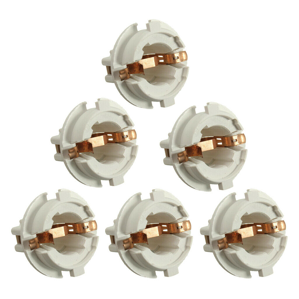 6Pcs Auto Car Rear Light Socket Holder fits for BMW X5 E53 E70 E66 X3 E83 X5