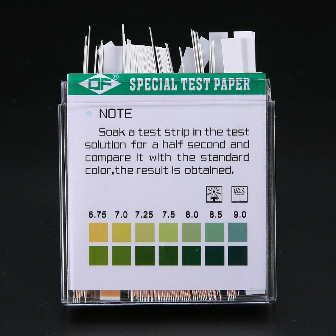 100 Strip PH 4.5-9 Indicator StripsPaper Litmus Tester Laboratory Urine & Saliva