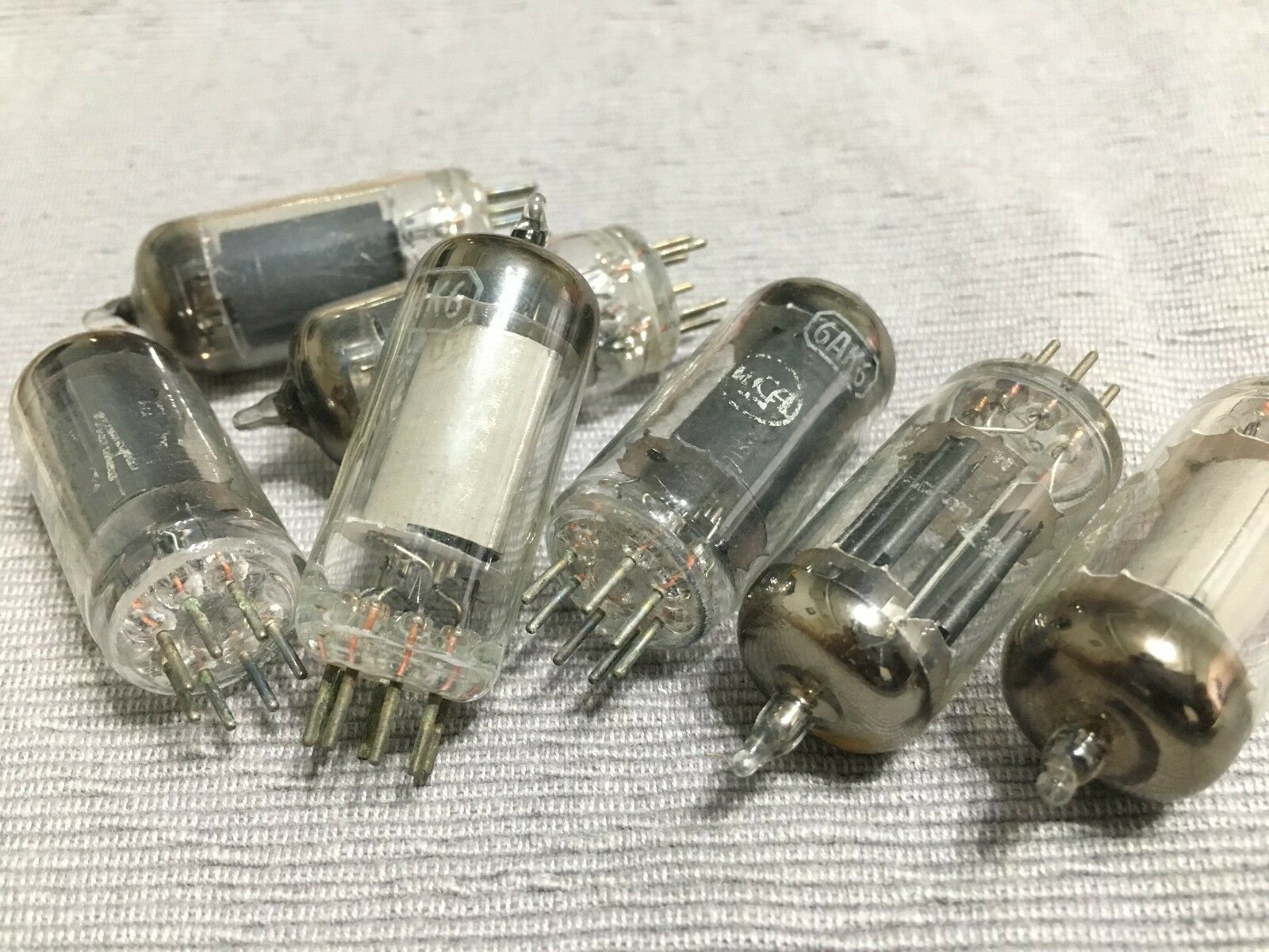 10pcs - 6AK6 Mixed Brands (NO Chinese) Vacuum tube