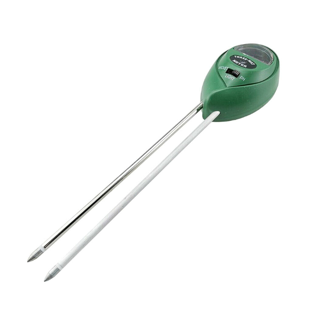 3 in 1 PH Tester Soil Water Moisture Light Test Meter Garden Plant Care Tool