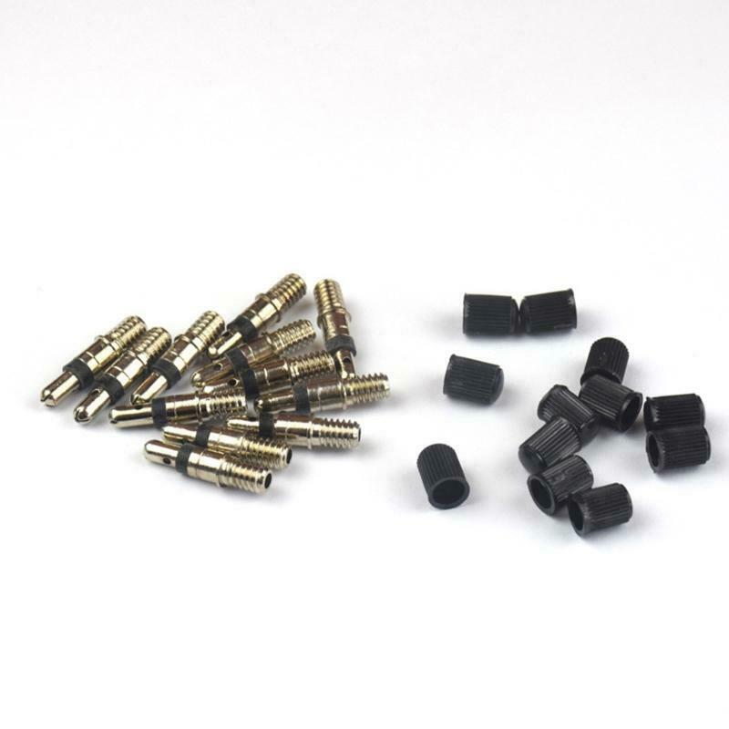 10 Pieces Bicycle Airtight Core Bicycle Nozzle Detachable German Removable Core