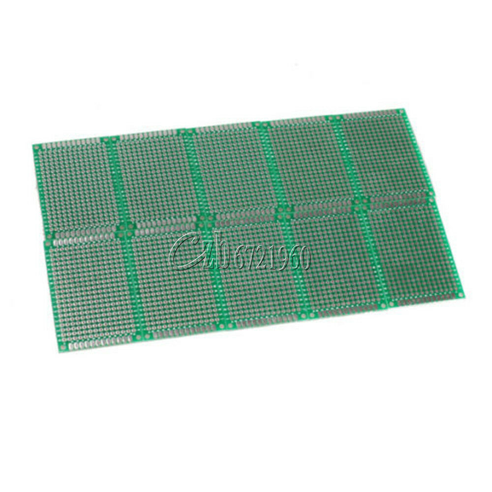 5PCS Double Side Prototype PCB Bread board Tinned Universal 4x6 cm 40x60 mm FR4