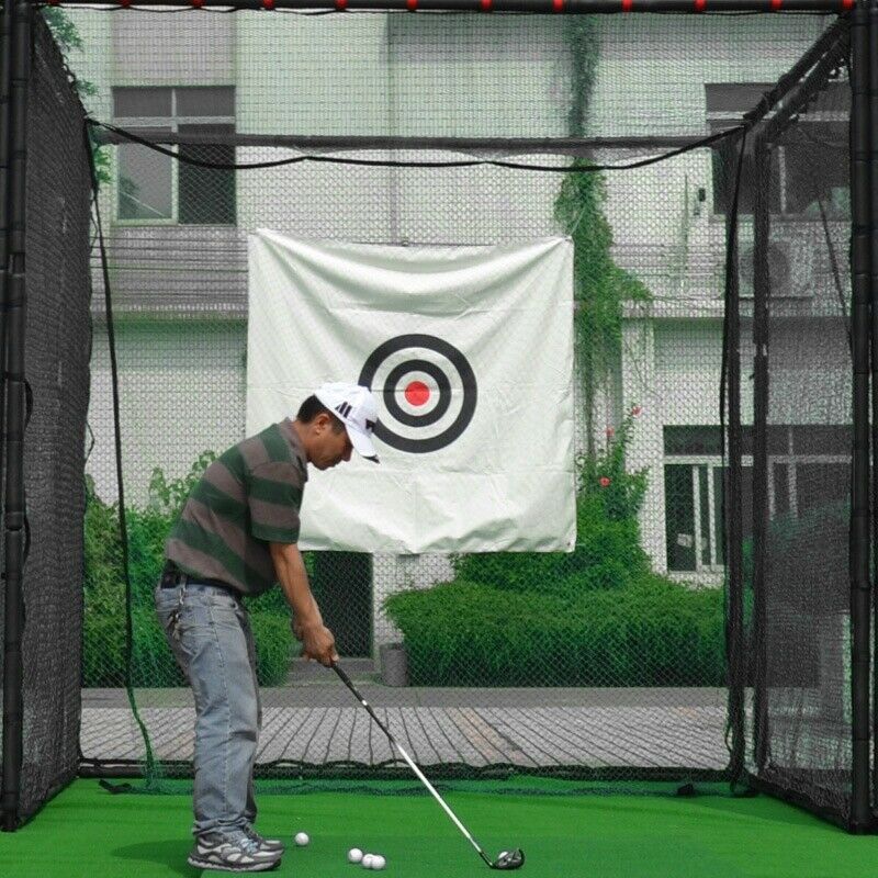 1X(Golf Net Hitting Cage Practice Net Indoor Outdoor High Impact Double Back8G8)