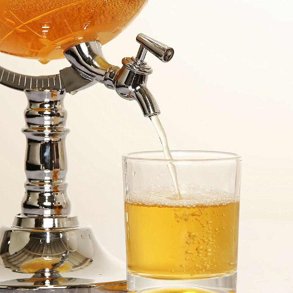 Globe Wine Decanter Dispenser Bar Beverage Drink Alcohol Liquor Beer Whiskey