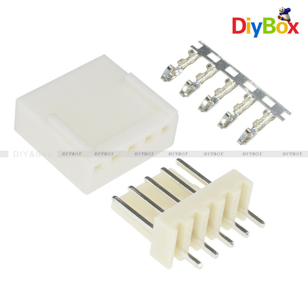 10PCS KF2510-5P 2.54mm Pin Header+Terminal+Housing Connector Kits 5P KF2510