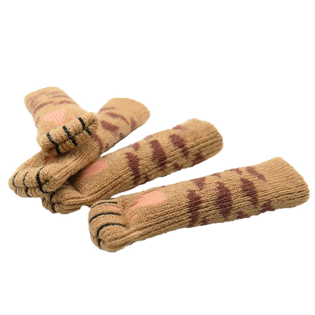 8 Pieces Chair Leg Floor Protectors, Anti Skid Chair Socks Legs Sleeves Cover