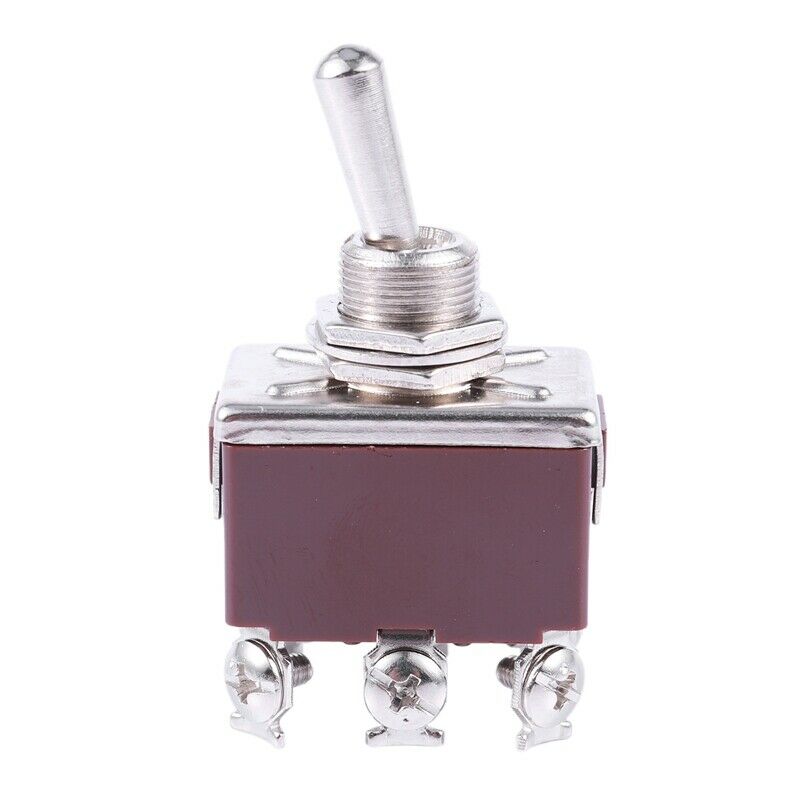 AC 250V 15A 6 Pin DPDT On/Off/On 3 Position Mini Toggle Switch S4W3W3