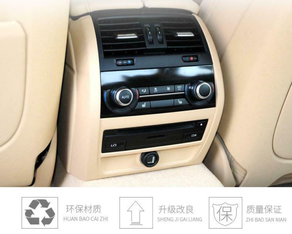 Car Rear Air Conditioning Outlet Panel Frame Cover Trim for BMW 5Series F10 F18